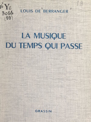 cover image of La musique du temps qui passe